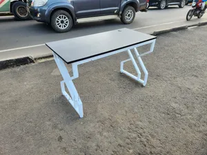Boss Office Products Metallic Gray Desk
