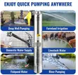Doyin 0.75HP DC Submersible Water Pump (600W, 1.25") - 2