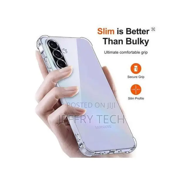Samsung Galaxy A17 Clear Back Cover - 1