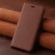 Samsung Galaxy A72 PU Leather Wallet Flip Case - Brown - 1