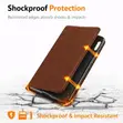 Samsung Galaxy A72 PU Leather Wallet Flip Case - Brown - 2