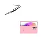 Kifuniko cha Samsung Galaxy A72 Pink - Chembamba cha Silicone Kinachostahimili Mshtuko - 2