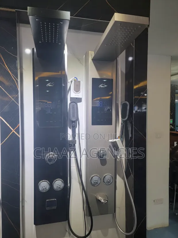 Giagni Shower Panel ya Umeme - Nyeusi/Antique - 1
