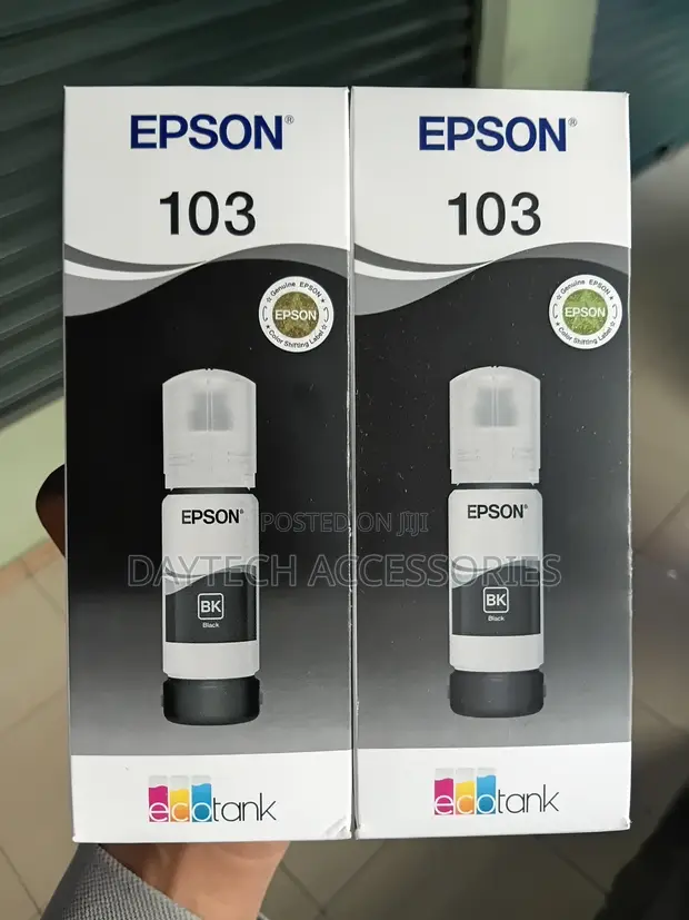 Epson 103 EcoTank Black Ink Bottle (65ml) - 1
