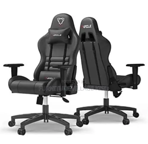 Adjustable Furgle Gaming Chair - Black - 1