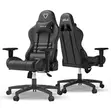 Furgle Gaming Chair Inayoweza Kurekebishwa - Nyeusi - 3