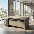 Ofisi ya Meneja ya L-Extension Desk - 1800mm - 5