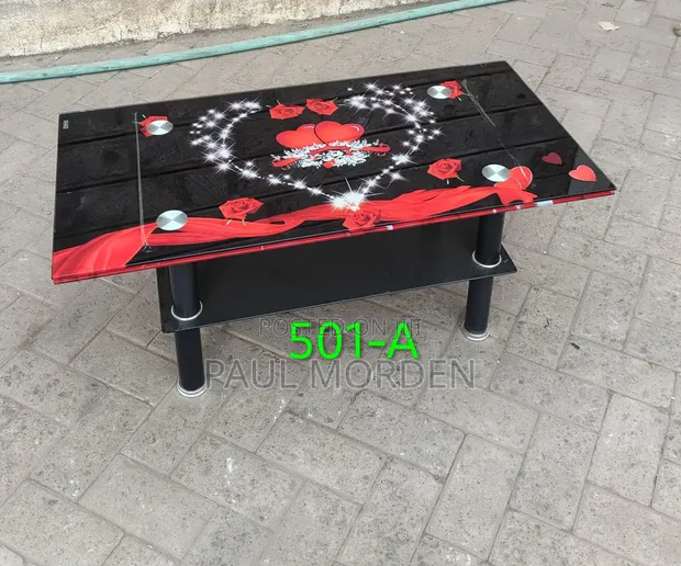Love Flowered Coffee Table - Brand New - 1