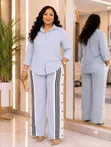 Stripped Two Piece Set - 2