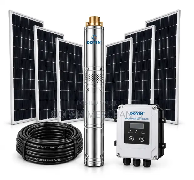 Doyin 2.0HP DC Submersible Water Pump (1500W) - 1