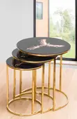 Space Saving Nesting Coffee Tables - Brand New - 1