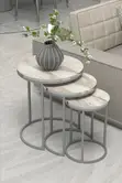 Space Saving Nesting Coffee Tables - Brand New - 2