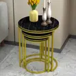 Space Saving Nesting Coffee Tables - Brand New - 3
