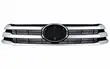 Grille ya Toyota Hilux Revo 2016+ Chrome Nyeusi - 1