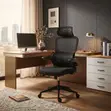 Orthopedic High Backrest Office Chairs - Black - 5