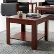 Kikombe cha Kahawa cha Mbao cha Mahogany cha Mraba cha 0.6m - 4