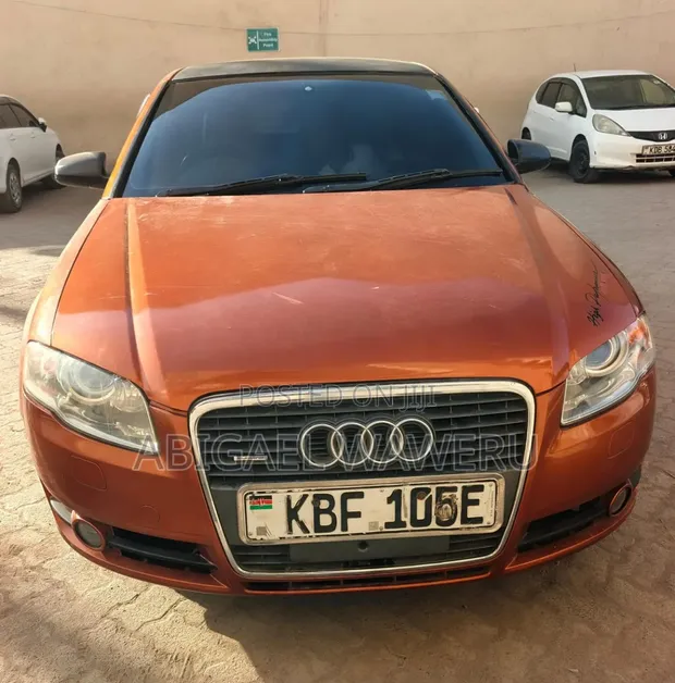 Audi A4 2.0 T 2007 Rangi ya Chungwa - 1