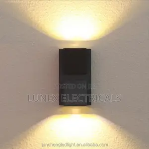 Taa ya Ukutani ya LED ya COB ya Kisasa, Inazuia Maji, Inapanda na Kushuka