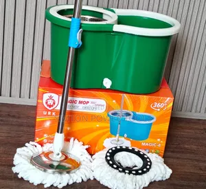URK Magic-8 Series 360° Spin Mop na Bucket