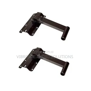Universal Wall Mount Speaker Bracket (2Pcs, Black)