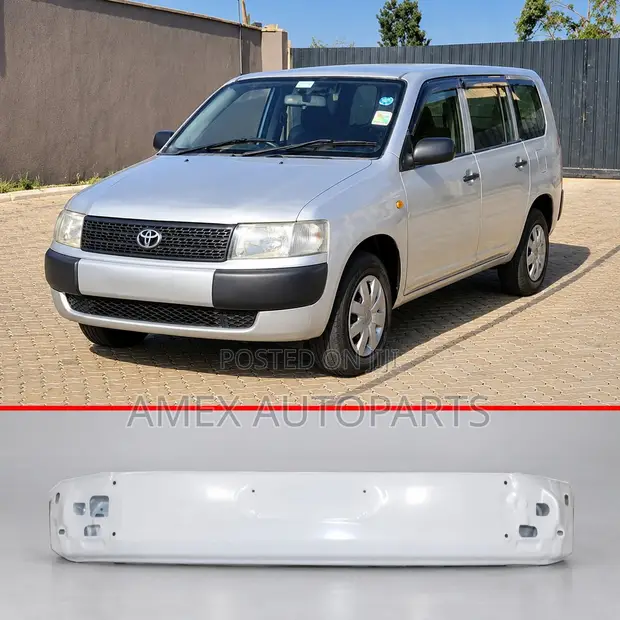 Toyota Probox Front Bumper (2002 Model) - Metal - 1