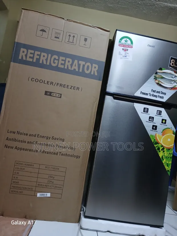 Brand New Double-Door Top-Mount Refrigerator - 1