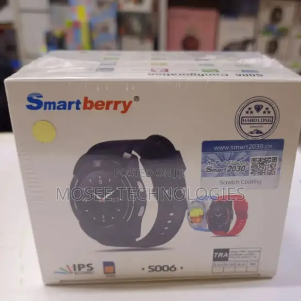Smartberry S006 Smartwatch - Premium Round Sports Watch - 1