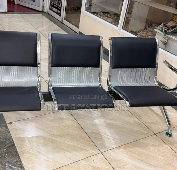 3-Seater Reception Waiting Bench - 1