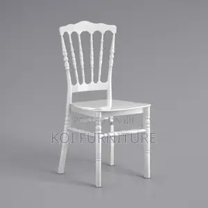 Heavy Duty Plastic Event Chair - White
