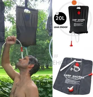 20L Camp Shower - Black