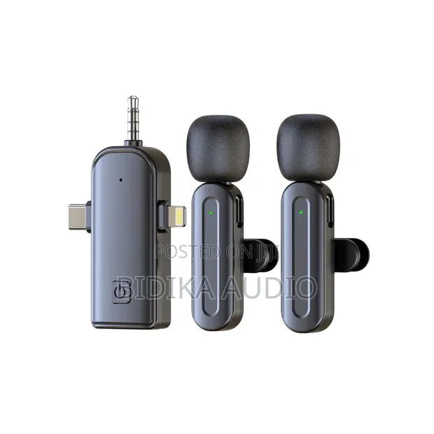 SX26 Wireless Microphone - Dual Noise-Canceling Mics, USB-C - 1
