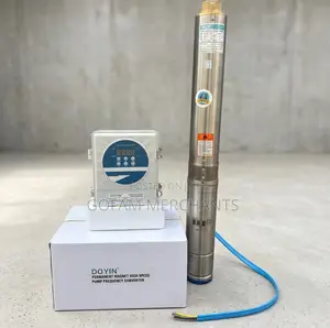 Doyin 2.0HP AC/DC Hybrid Submersible Water Pump (10000L/H)