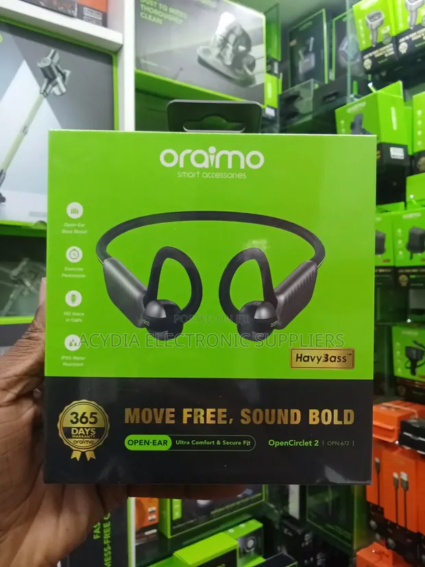 Oraimo OpenCirclet 2 Headphones za Open-Ear - 1