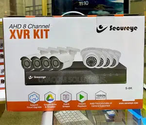 Secureye 8 Channel DVR CCTV Kit with 8 Cameras
