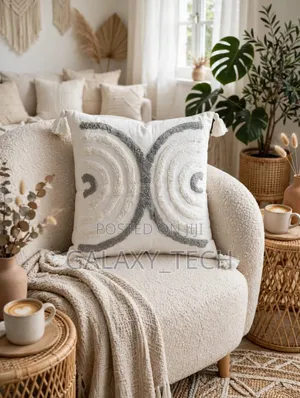 Boho Tufted Throw Pillowcase 40x40cm