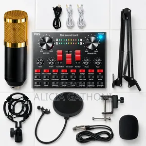 V8s Podcast Sound Card Set