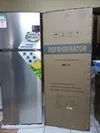 Friji la Silver la Milango Miwili Juu ya Freezer - 1