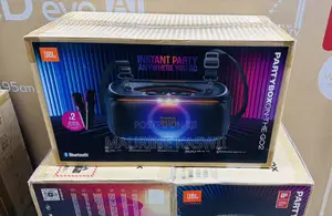 JBL PartyBox on-the-Go 2 Portable Speaker with 2 Microphones