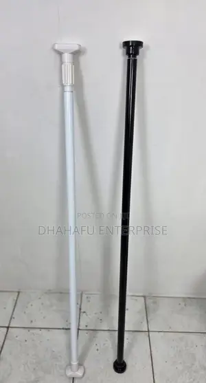 Extendable Telescopic Curtain Rod - No Drilling