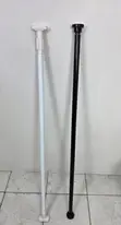 Extendable Telescopic Curtain Rod - No Drilling - 1