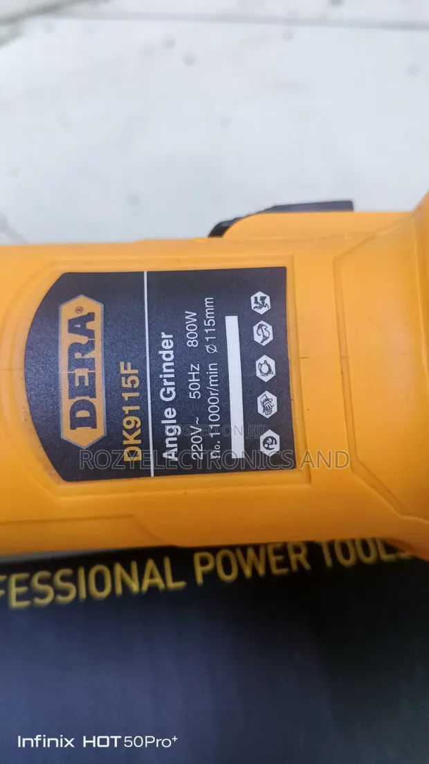Dera 4-Inch Heavy Duty Angle Grinder - 1