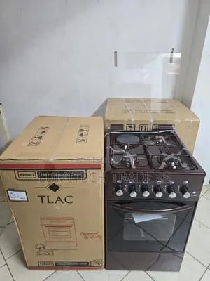 Made in Turkey 50x55 Tlac 3+1 Standing Cooker with Gas Sensor