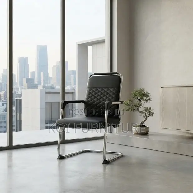High Backrest Leather Office/Boardroom Chairs - 1
