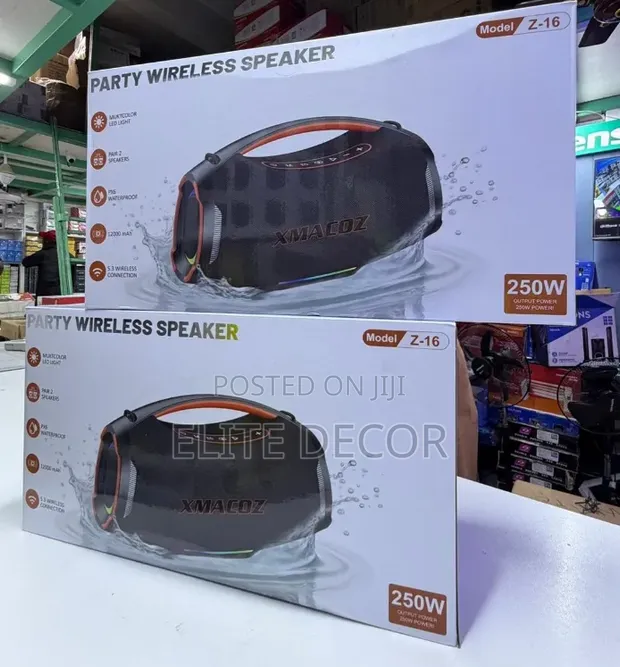 Z16 Bluetooth Party Speaker 250W - Sauti Nzito ya Kubebeka - 1