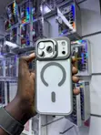 Orange Frosted MagSafe Case for iPhone 17 Pro - 2