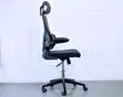 High-Back Computer Chair with Flip-Up Armrests - 2