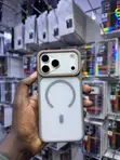 iPhone 17 Pro Max Frosted Magnetic Case with Camera Stand - 1