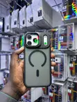 iPhone 17 Pro Max Frosted Magnetic Case with Camera Stand - 2