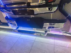 Bampa ya Nyuma ya Toyota Hilux Revo Chrome Halisi - Mpya Kabisa