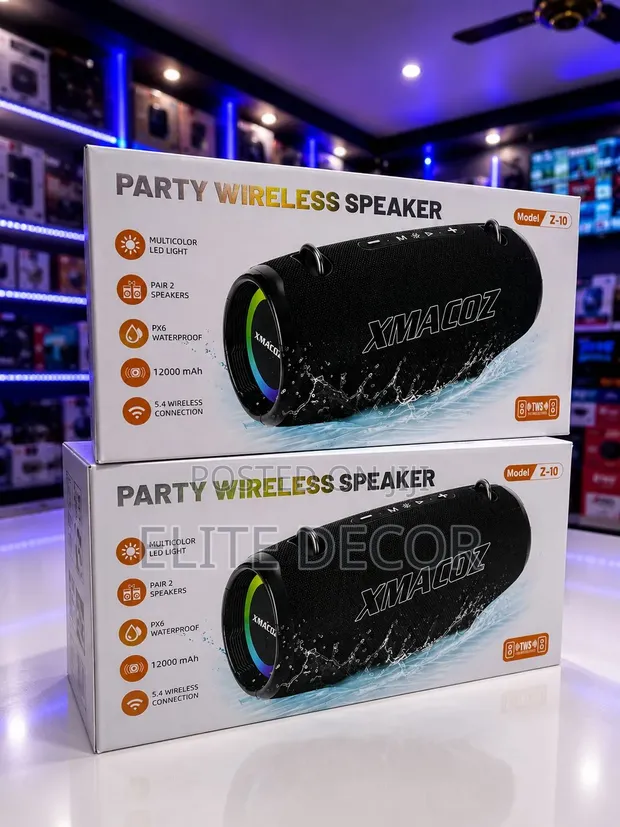 Z10 Wireless Bluetooth Speaker - Portable Powerful Sound - 1